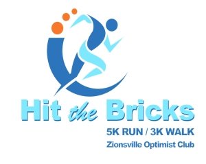 Hit the Bricks Run/Walk Logo