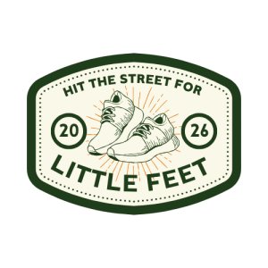 Hit the Street for Little Feet 5K Logo