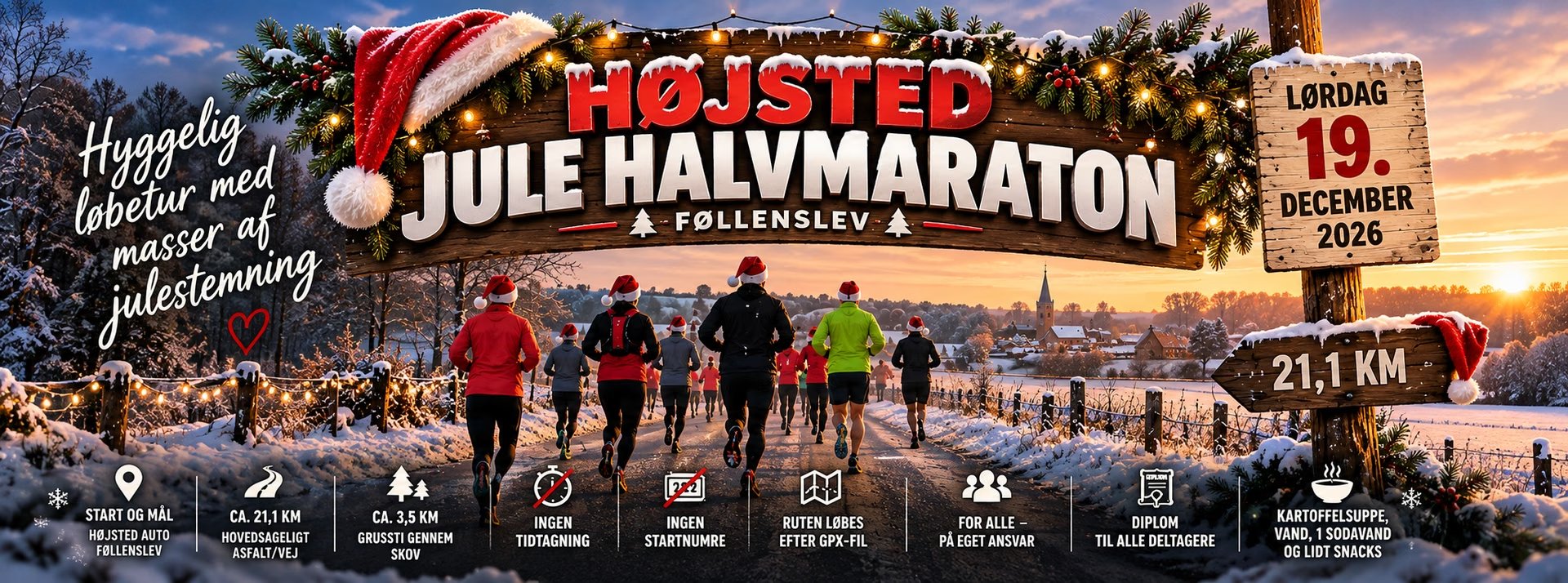 Højsted Jule Halvmaraton