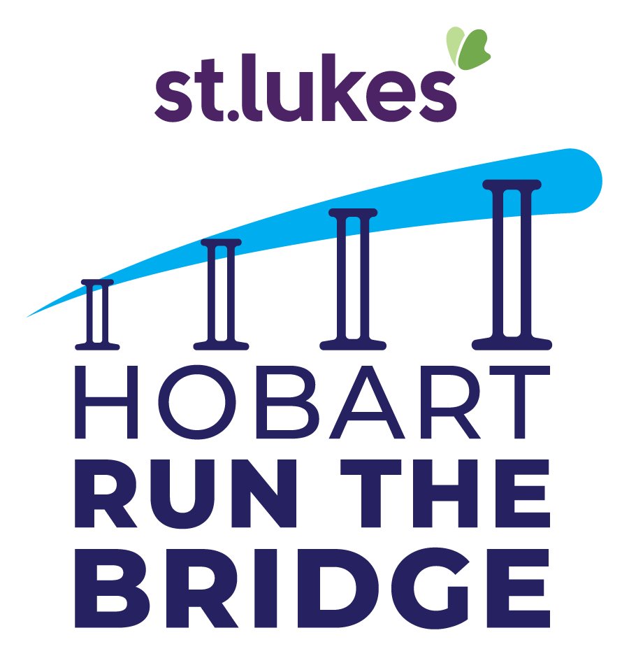 Hobart Run the Bridge 2027 supported by St Lukes Logo