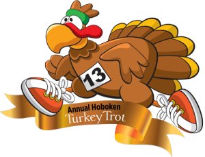 Hoboken's Annual Turkey Trot 5K Logo