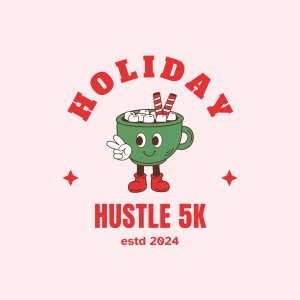 Holiday Hustle 5k Logo