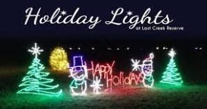 Holiday Lights Fun Run - Miami County Park District Logo