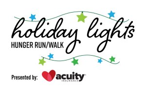 Holiday Lights Hunger Run/Walk Logo