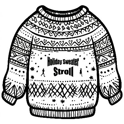 Holiday Sweater Stroll Logo