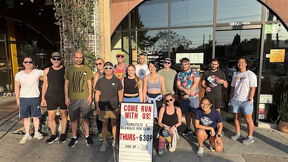 HomeState x Glendale Run Club