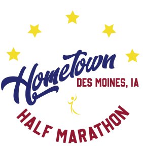 Hometown Half Marathon & 5k/10k - Des Moines Logo