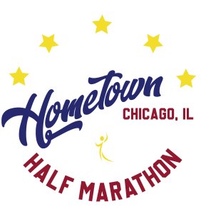 Hometown Half Marathon/5K/10K - Greater Chicago Logo