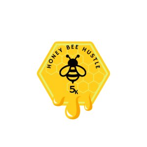 Honey Bee Hustle 5k Logo