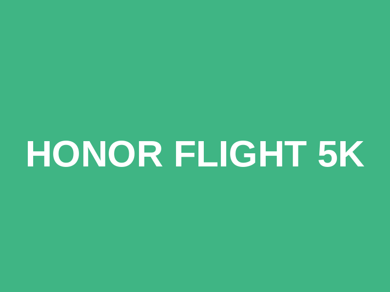 Honor Flight 5k Logo