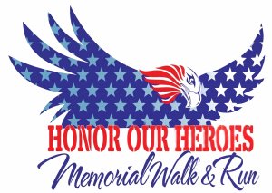 Honor Our Heroes Memorial Walk & Run Logo