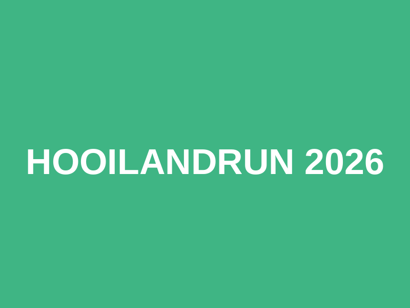 HooilandRUN 2026 Logo