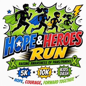 Hope and Heroes Run Logo