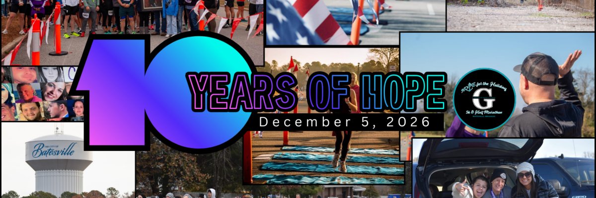 Hope for the Holiday Half Marathon and 5k in Memory of Garrett Yeager