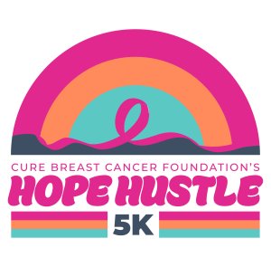 Hope Hustle 5K for Breast Cancer Research Logo