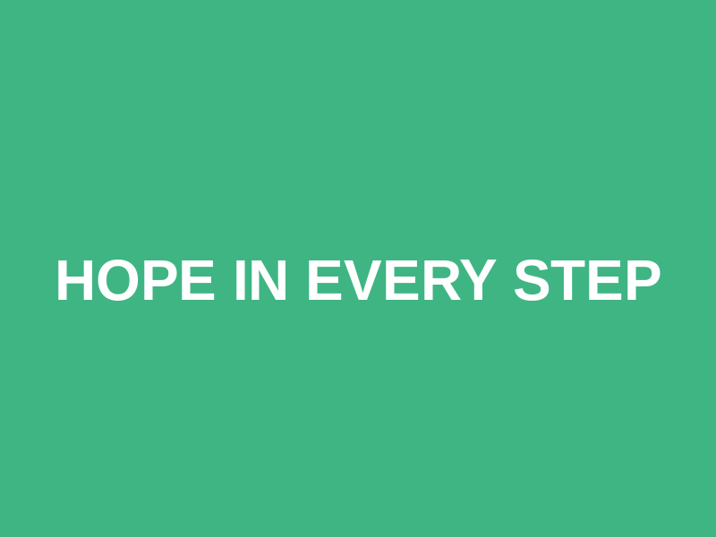 Hope in Every Step Logo