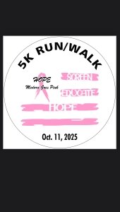 HOPE Medora Goes Pink 5K Run/Walk Logo