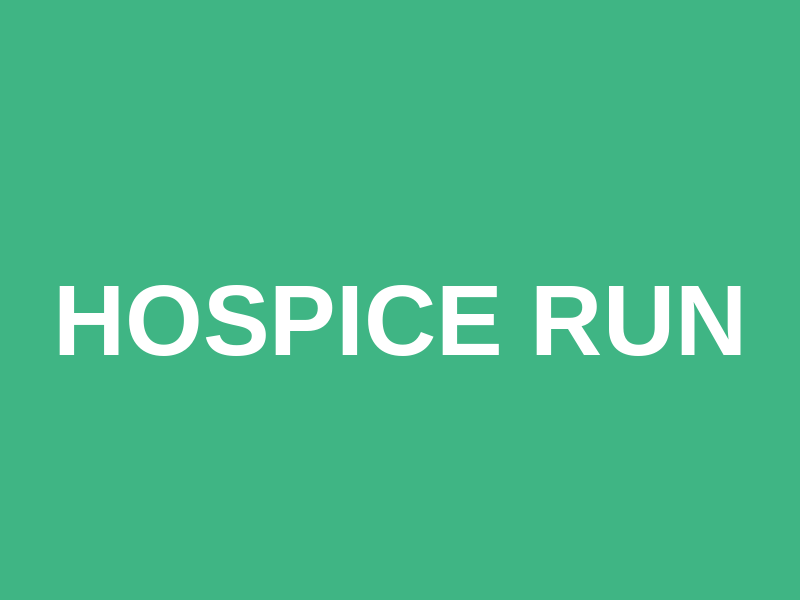 Hospice Run Logo