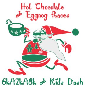 Hot Chocolate & Eggnog Races Logo