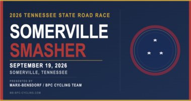 Somerville Smasher - Tennessee State Road Race Logo