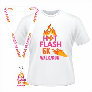 Hot Flash 5K Walk/Run Logo