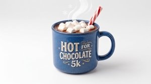 Hot for Chocolate 5K Logo