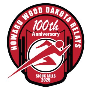 Howard Wood Dakota Relays Volunteers Logo
