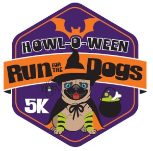 Howl-o-ween 5k - Dan Ryan Woods Logo