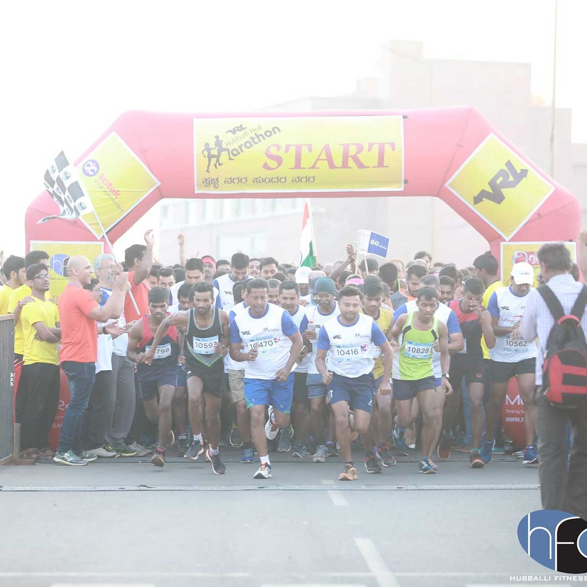 Hubballi Half Marathon