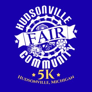Hudsonville Community Fair 5K Logo