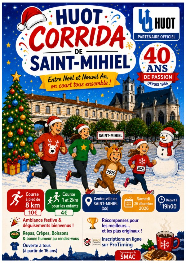 HUOT Corrida de Saint-Mihiel Logo