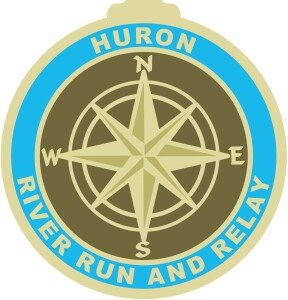 Huron River Run/Walk 5K AND RELAY Logo