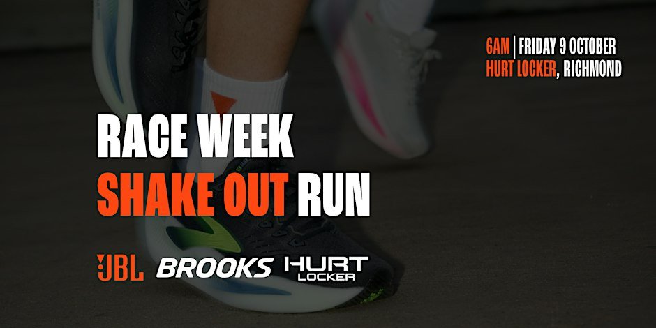 HURT LOCKER X JBL X BROOKS SHAKE OUT RUN