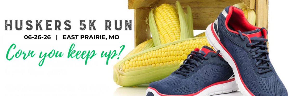Huskers 5K - East Prairie, Mo. Logo