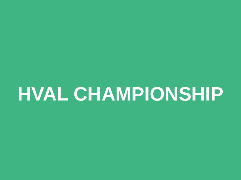 HVAL Championship Logo
