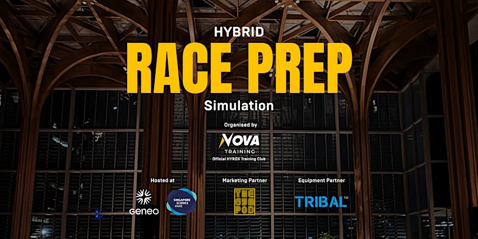 Hybrid Race Prep Simulation @ GENEO (Singapore Science Park)