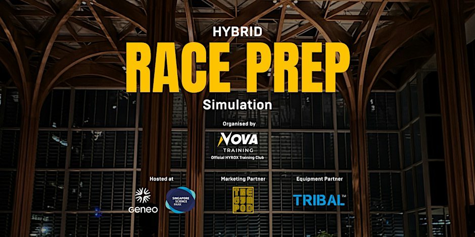 Hybrid Race Prep Simulation @ GENEO (Singapore Science Park) Logo
