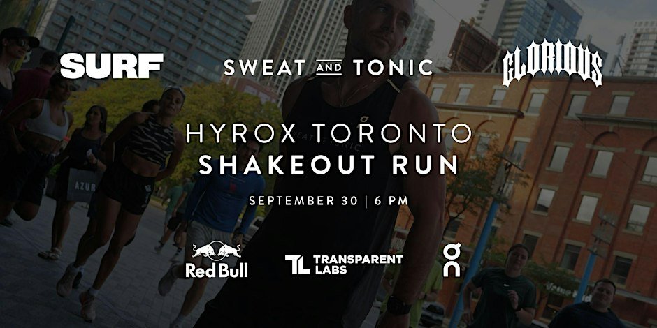 HYROX Toronto: Shakeout Run Logo