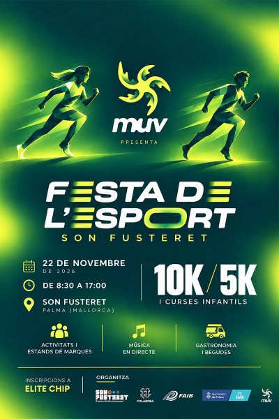 I Cursa Festa de l'Esport Son Fusteret 2026 Logo