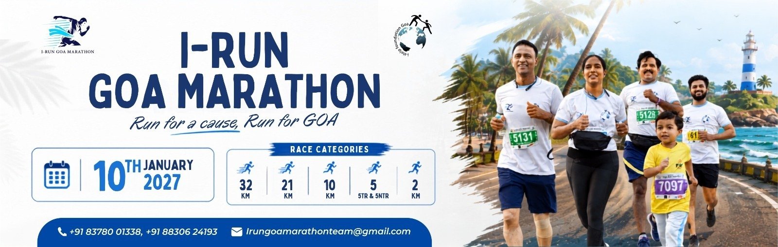 I-RUN GOA MARATHON 2027 (8TH EDITION)