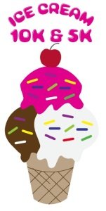 Ice Cream 10K & 5K West Palm Beach Logo