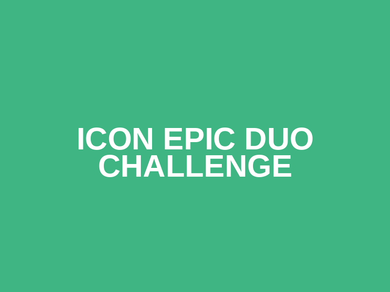 Icon Epic Duo Challenge Logo
