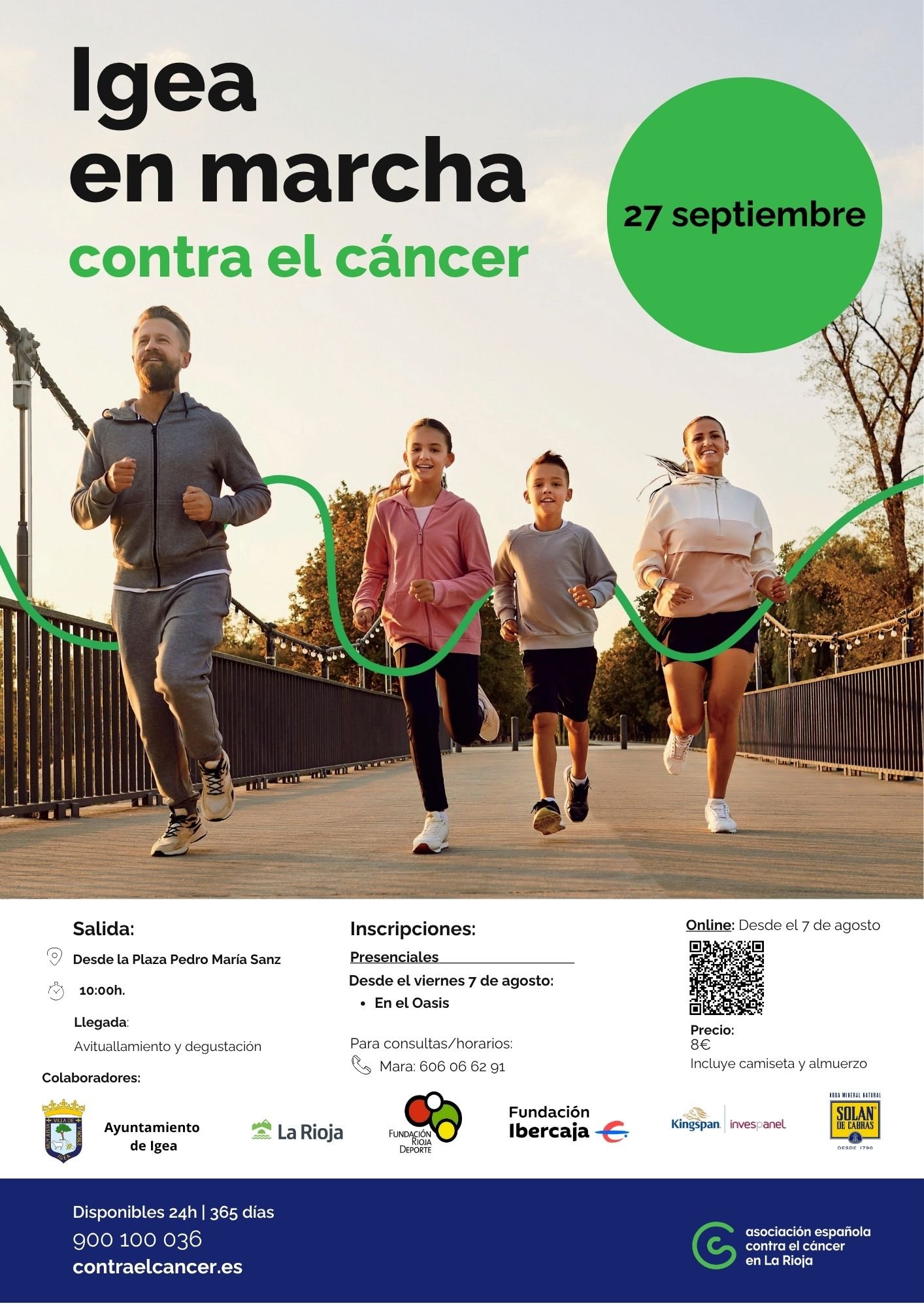 IGEA EN MARCHA CONTRA EL CÁNCER 2026