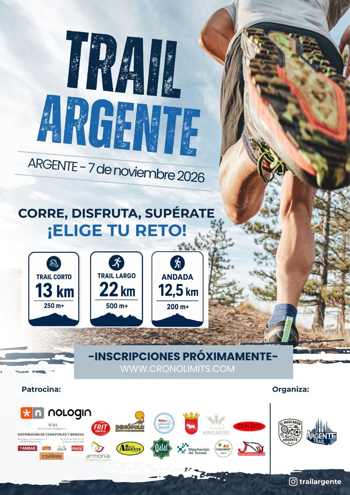II ARGENTE TRAIL RACE 2026 Logo