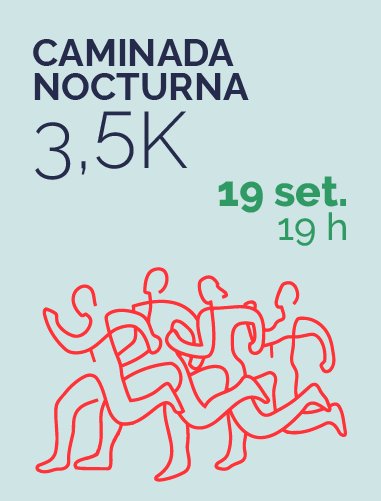 II Caminada nocturna Km contra el càncer Badia del Vallès