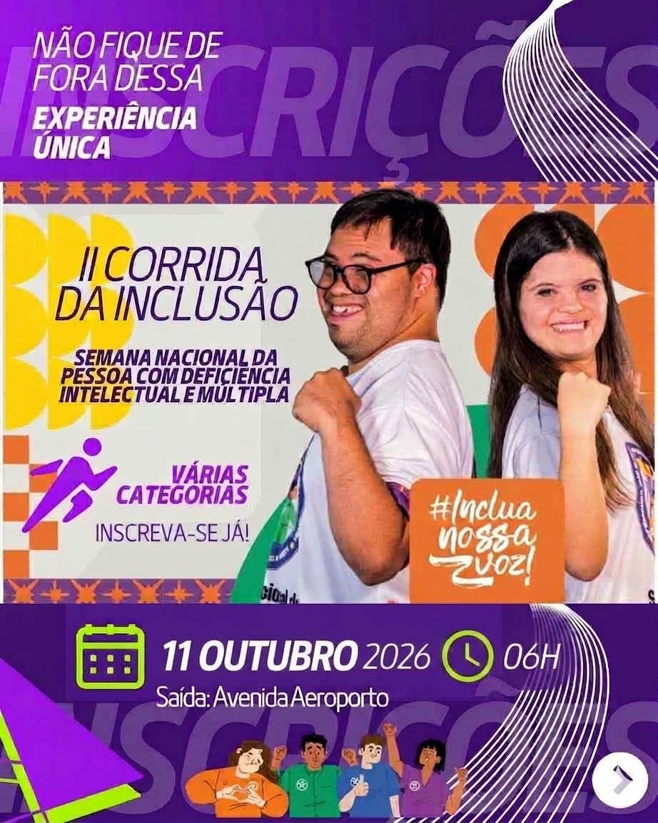 II CORRIDA DA INCLUSÃO