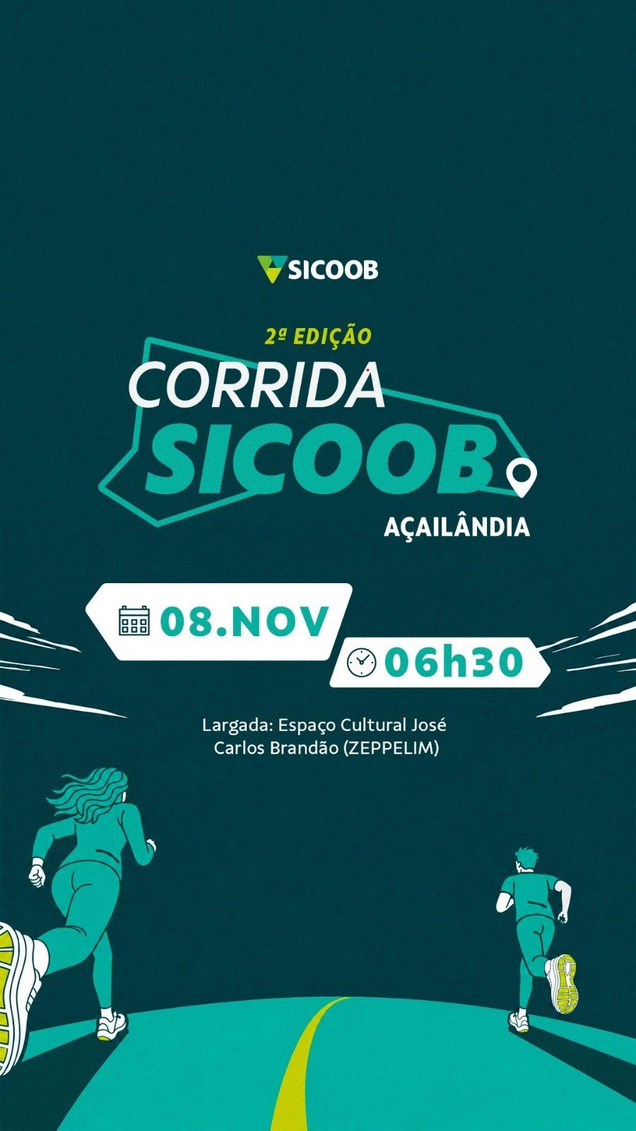 II CORRIDA SICOOB - AÇAILANDIA