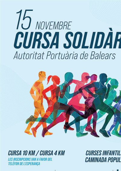II Cursa Solidària Autoritat Portuaria de Balears 2026 Logo