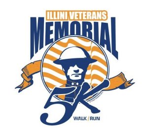 Illini Veterans 5 K Logo