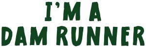 I'm A Dam Runner 5K Logo